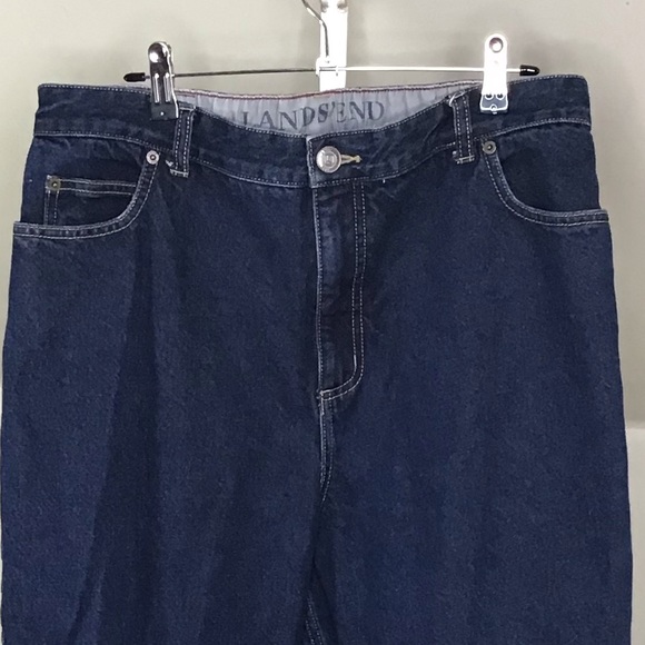 Lands End Vintage Mom Jeans High Waist Sz 16 - Picture 5 of 5